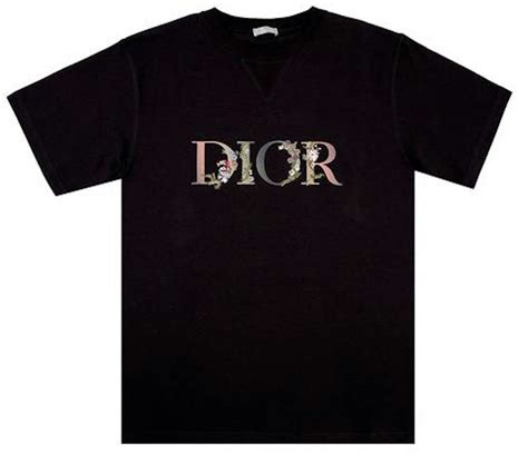 t shirt noir dior|christian dior t shirt women.